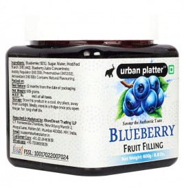 Urban Platter Blueberry Fruit Filling   Plastic Jar  600 grams